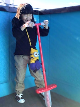 knknさん（キッズ・110cm）の冬コーディネート