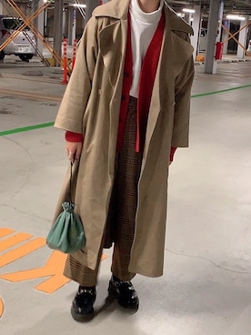 「HAMILTON（ハミルトン）のアイテム（トップス）」を使った、✌️さん（メンズ・171cm）の冬コーディネート