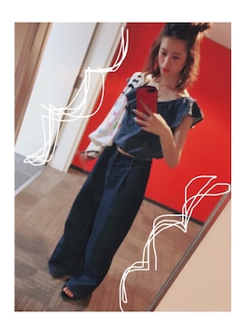 tsuzumiさん（レディース・160cm）の夏コーディネート