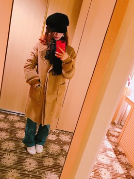 tsuzumiさん（レディース・160cm）の冬コーディネート