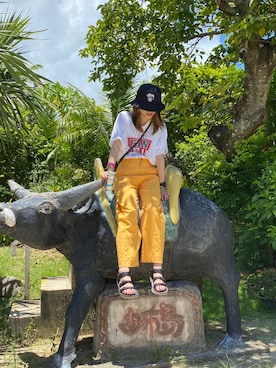 tsuzumiさん（レディース・160cm）の夏コーディネート