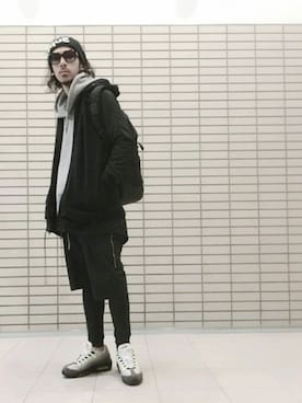 「MARC JACOBS（マークジェイコブス）のアイテム（ファッション雑貨）」を使った、OGAさん（メンズ・169cm）の春コーディネート
