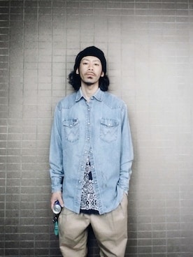 OGAさん（メンズ・169cm）の春コーディネート