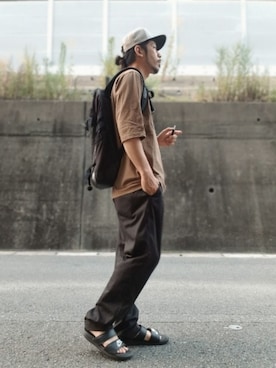 OGAさん（メンズ・169cm）の夏コーディネート