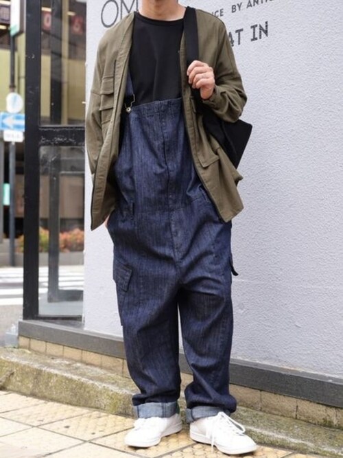 Oga Antiquaのサロペット オーバーオールを使ったコーディネート Wear