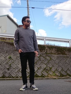 「BAYFLOW(BAYFLOW)」｜「アイテム（腕時計）」を使った、mightyfly12さん（メンズ・177cm）の秋コーディネート