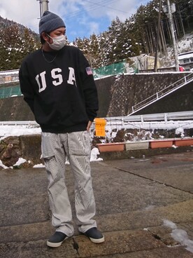 mightyfly12さん（メンズ・177cm）の冬コーディネート