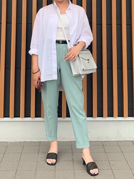 junnaさん（レディース・157cm）の夏コーディネート