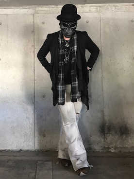 「Win&Sons（ウィンアンドサンズ）のアイテム」を使った、tøЯu-666-さん（メンズ・170cm）の冬コーディネート