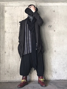 「MiDiom（ミディオム）のアイテム（トップス）」を使った、tøЯu-666-さん（メンズ・170cm）の冬コーディネート