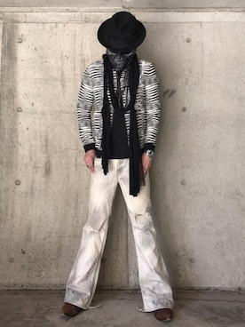 「MiDiom（ミディオム）のアイテム（ジャケット/アウター）」を使った、tøЯu-666-さん（メンズ・170cm）の冬コーディネート