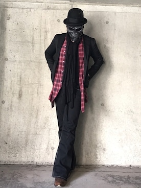 「MiDiom（ミディオム）のアイテム」を使った、tøЯu-666-さん（メンズ・170cm）の冬コーディネート