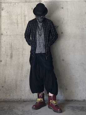 「MiDiom（ミディオム）のアイテム（ジャケット/アウター）」を使った、tøЯu-666-さん（メンズ・170cm）の春コーディネート