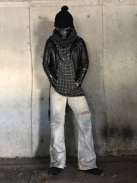 SEXY DYNAMITE LONDONのライダースジャケットを使った人気