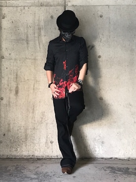 「Win&Sons（ウィンアンドサンズ）のアイテム」を使った、tøЯu-666-さん（メンズ・170cm）の春コーディネート