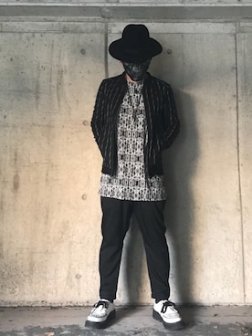 「GEORGE COX（ジョージコックス）のアイテム（その他シューズ）」を使った、tøЯu-666-さん（メンズ・170cm）の冬コーディネート