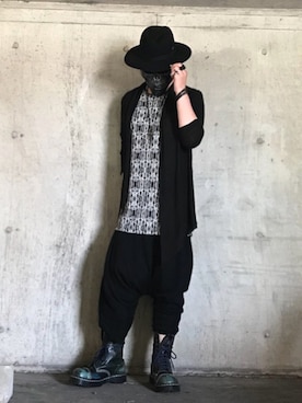 「GADGET GROW（GADGET GROW）のアイテム（カーディガン/ボレロ）」を使った、tøЯu-666-さん（メンズ・170cm）の春コーディネート