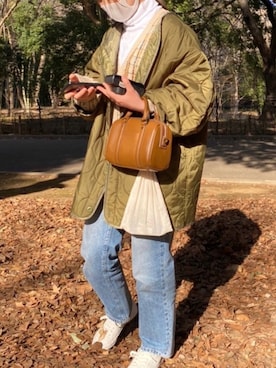 「Aesop（イソップ）のアイテム（財布/小物）」を使った、rinaさん（レディース・162cm）の冬コーディネート