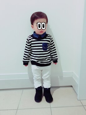 CHANNNAIIIさん（キッズ・100cm）の秋コーディネート