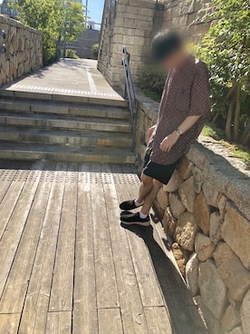 「JAM（ジャム）のアイテム」を使った、まなさん（メンズ・180cm）の夏コーディネート