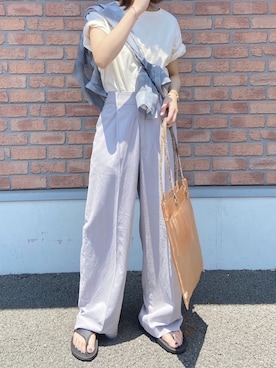 「アレンジ」｜hiraさん（レディース・157cm）の春コーディネート