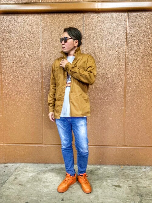 しんちゃん Jiggy House Nikeのスニーカーを使ったコーディネート Wear