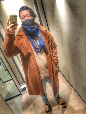 しんちゃんさん(メンズ・183cm)の冬コーディネート