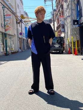 「beautiful people」｜JUNPEIさん（メンズ・168cm）の春コーディネート