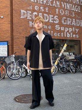 「エトセンス」｜JUNPEIさん（メンズ・168cm）の春コーディネート
