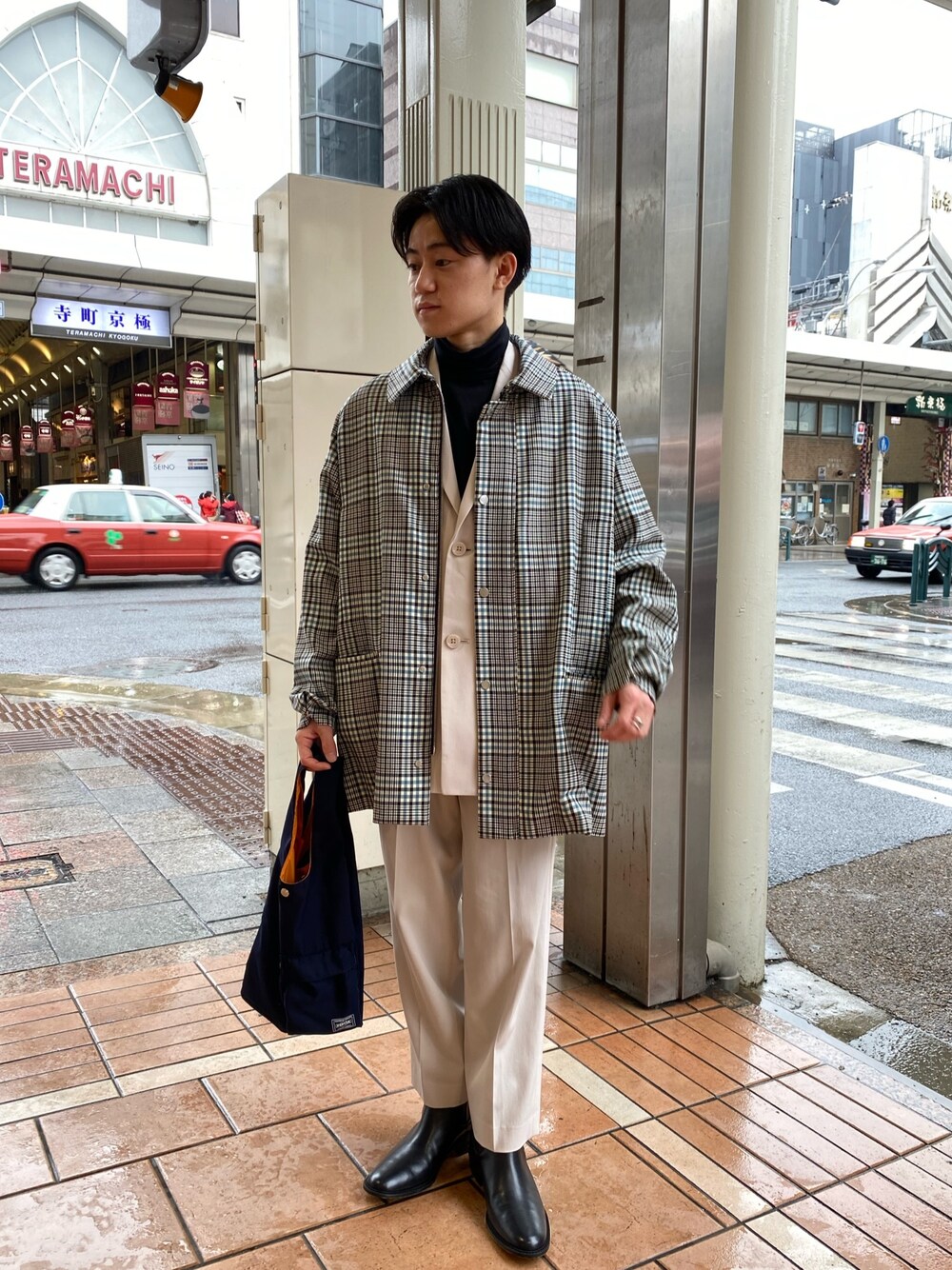 JUNPEI(STUDIOUS京都藤井大丸店)｜PORTERのトートバッグを使った