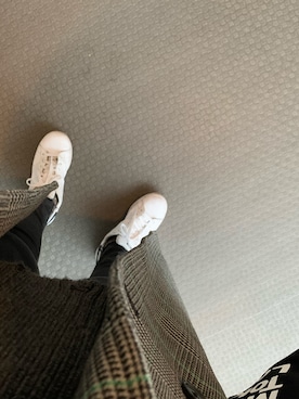 「niko and...（ニコアンド）のアイテム（チェスターコート）」を使った、2aさん（レディース・164cm）の冬コーディネート