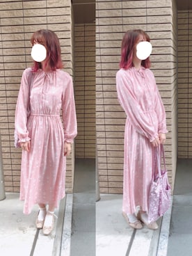 「one after another NICE CLAUP（ワンアフターアナザーナイスクラップ）のアイテム（パンプス）」を使った、イクラさん（レディース・165cm）の秋コーディネート