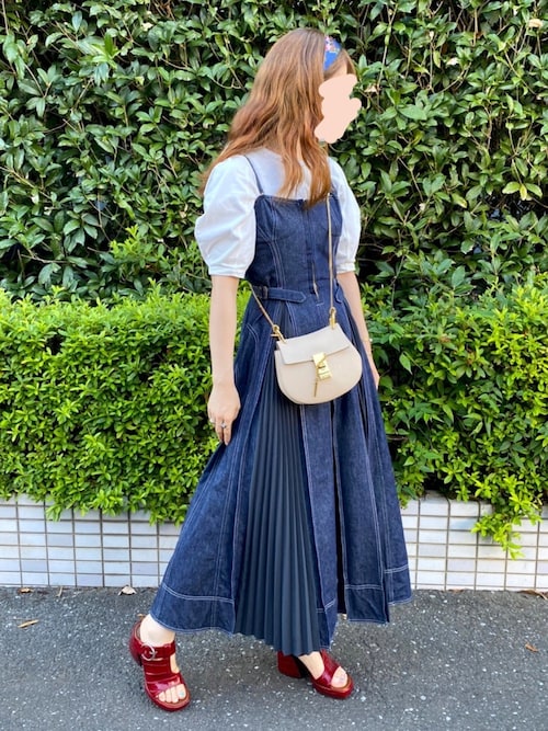 CASA FLINE デニムワンピース（CASA FLINE(カーサフライン) / フロント  