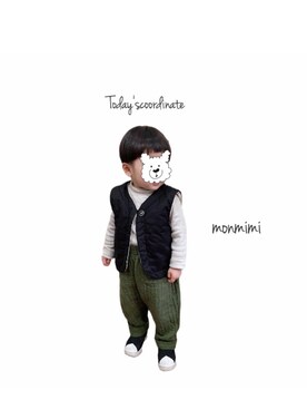 「息子」｜「アイテム（ジャケット/アウター）」を使った、sakuuunnさん（レディース・152cm）の春コーディネート