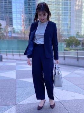 AKIさん（レディース・163cm）の冬コーディネート