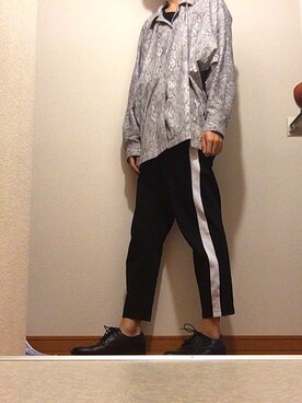 「アイテム（ドレスシューズ）」を使った、tatsuさん（メンズ・181cm）の春コーディネート