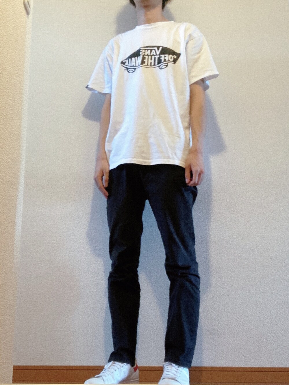 tatsuさんの「半袖Tシャツ VANS VANS-MT02A（VANS）」を使ったコーディネート