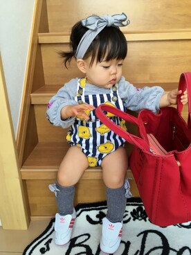 cocoさん（キッズ・70cm）の春コーディネート