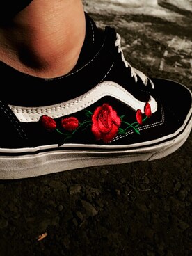 「VANS（バンズ）のVANS ヴァンズ VN000D3HY28 OLD SKOOL オールドスクール BLACK（スニーカー、ブラック系）」を使った、shunさん（メンズ・164cm）の冬コーディネート