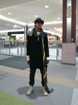 「MCW（エムシーダブリュー）のアイテム」を使った、kさん（メンズ・175cm）の冬コーディネート