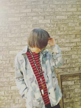 「DOPE（ドープ）のアイテム（ジャケット/アウター）」を使った、kさん（メンズ・175cm）の春コーディネート