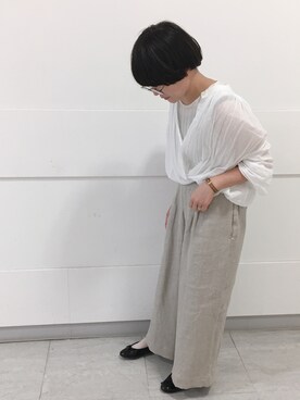 kahoさん（レディース・154cm）の春コーディネート