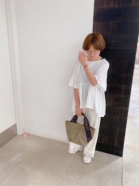 kahoさん（レディース・154cm）の夏コーディネート