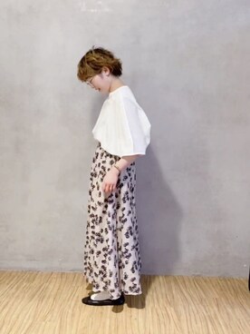 kahoさん（レディース・154cm）の春コーディネート