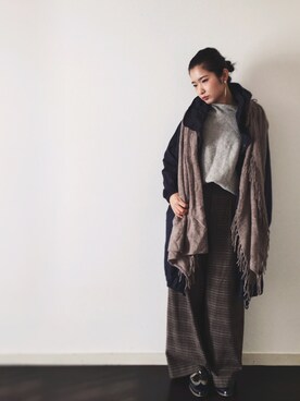 のぐちさん（レディース・163cm）の冬コーディネート