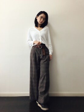 のぐちさん（レディース・163cm）の冬コーディネート