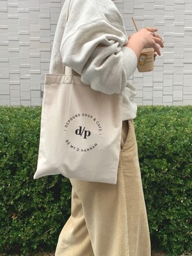「NANO universe（ナノユニバース）のアイテム（スウェット）」を使った、Sakiさん（レディース・158cm）の冬コーディネート