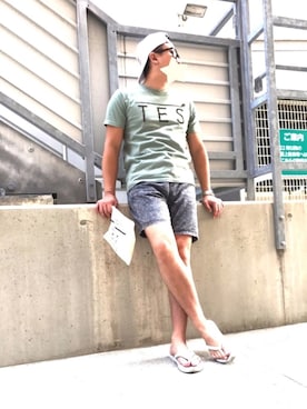 ☆さん（メンズ・168cm）の夏コーディネート