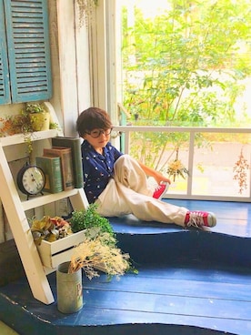 tomatoさん（キッズ・110cm）の夏コーディネート