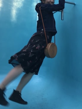 「N.（N. Natural Beauty Basic）（エヌエヌナチュラルビューティーベーシック）のアイテム（デニムジャケット）」を使った、LEtWさん（レディース・156cm）の春コーディネート